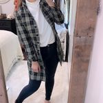 Worthington plaid trench clueless style jacket size 4 Photo 4