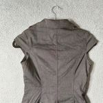 Dianyali Dress Womens M Black Collared Cap Sleeve‎ Dress Casual Career NEW Size M Photo 4