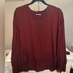 Oddi Los Angeles | Women's Oversized Burgundy Top | Large Photo 0