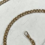 Gold Tone Skinny Chain Link Purse Handbag Replacement Strap ✨ Photo 8