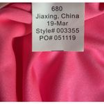 Lilly Pulitzer Jade Pink Tropics scalloped shell lace dress Size S off shoulder Photo 10