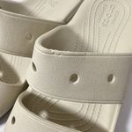 Crocs Sandals Unisex 8M 10W Bone Classic Double Strap Slide Light Comfort Clog Photo 7
