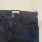 Madewell  Women's 10" Roadtripper Super Soft Distressed Black Jeans - 26P Photo 4