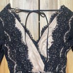 Francesca's  Backless Lace Mini Dress Black Size XS Photo 3