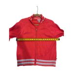 IZOD  tennis sweater full zip‎ XL pink salmon Photo 3