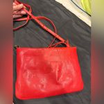 Madewell The Puff Crossbody Bag in Red Leather Photo 11