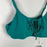 ANDIE NWT Swim The Waikiki Top Bikini Top Flat Peacock Size Small S NEW Photo 2