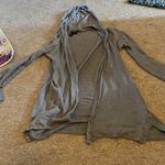 Cynthia Rowley  small linen cardigan hooded Photo 1