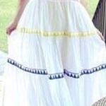 Oliphant Salsa Tiered Maxi Dress Sz. S Photo 0