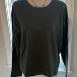 James Perse  Olive Green Lightweight 100% Cotton Sweatshirt, Size 3 (large), EUC Photo 0