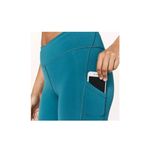 Lululemon  Ready To Race Crop 20’’ Inseam Woman's Size 4 Deep Cove Mesh Leggings Photo 2