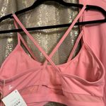Fabletics Demi Lovato Peachy Pink Athletic Yoga Top Bottom Workout Set NWT Photo 3