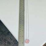 Anthropologie Pearlized 18K clover necklace  Photo 3