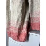 Prómesa Promesa Beige Pink Ombre Open Knit Long Cardigan Sweater Size M/L Photo 1