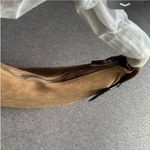 4th + Reckless // Una Faux Suede Crescent Bag Photo 6