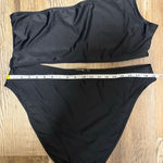 Nasty Gal  Torso Cut Out One Shoulder Swimsuit Black Size 16 Photo 5