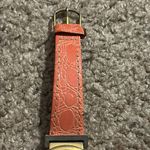 Unitron women’s vintage‎ pink genuine leather adjustable watch Photo 3