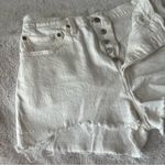 Levi's Levi’s white 501 denim shorts Photo 1