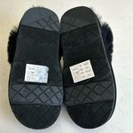 Bear paw Loki Exotic Black Sequin Slippers, Size 6, NWOT Photo 8