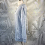 Anthropologie Pure + Good Zip Sweatshirt Jacket Terry Cotton Gray Size Large Photo 4