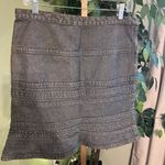 Marc Jacobs Vintage Textured Stitching Knee Length Denim Skirt Size 8 Photo 3