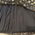 Ronni Nicole NWT, Special Occasion Black and Gold Metallic Dot Tulle Skirt, Sz 6 Photo 10
