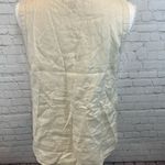 Ellen Tracy 100% Linen Tank Top Tan-Medium Photo 3