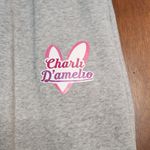Charli D’amelio TikTok Woman’s Grey Sweatpants Size Large Gray Photo 2