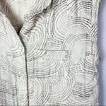 Anthropologie Pure + Good White Printed Triple Layer Cotton Gauze Tunic S Photo 3