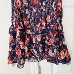 Anthropologie Asymmetrical Smocking Ruffles Mini Skirt, Size S Photo 9