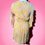 Billabong Love Light Floral Faux-Wrap Dress, Ruffled Skirt and Sleeves,… Photo 2