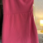 Boutique pink Mini Dress One Shoulder Photo 1