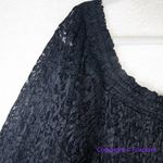 Free People New! One Party Carina Meadow Black Lace Mini Dress Bandeau , size M Photo 7