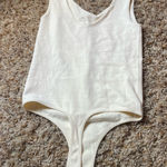 Cream body suit White Photo 1