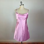 ZARA  Pink Floral Satin Slip Dress Photo 1