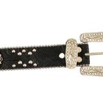 Blazin Roxx Women's Western Rodeo Wear  Gemstone Bohemian Faux Leather Belt Photo 4