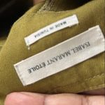 Isabel Marant NWOT  Etoile Olive Green Women's Cargo Shorts Photo 2