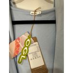 OGL Surplice Ruched Pullover Hoodie Baby Blue Size 2XL NWT Wrap Top Work Office Photo 7