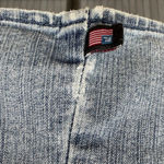 Ralph Lauren Polo Jeans Co  Light Wash Denim Button Up Shirt Medium Distressed Photo 5