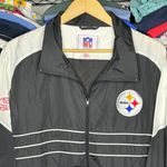 NFL Retro NWT Steelers Football Windbreaker Jacket Sz XXL Photo 2