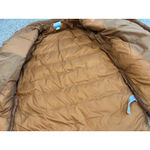 Columbia Leadbetter Point Long Puffer Jacket Plus size 1X Quilted Coat Brown Photo 15