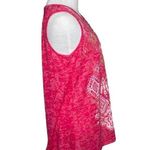Cato  Pink Gold Diamond V neck Sleeveless Tank Top Blouse Size Small Womens Photo 3