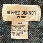 Alfred Dunner ‎ SUPER SOFT GREEN BUTTON UP JACKET TEXTURED SIZE 16 PETITE Photo 6