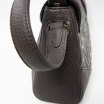 Vintage Dunlop Leather handbag, shoulder bag Brown Photo 2