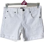J.Crew #160 stretch white jeans shorts Photo 1