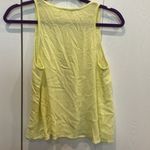 Lush Clothing Lush soft yellow top with open front lace women’s size S Photo 3
