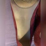 Unlisted Kenneth Cole Film Maker Burgundy Velvet Heels Sz 8 1/2 Wide Photo 7