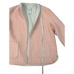 Chico's  wool blend bright pastel pink jacket blazer size womens 3P Photo 5