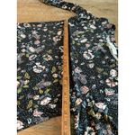 Loft Women’s Dress Floral Black Medium‎ The  Long Sleeve Party Office Work Casual Photo 8
