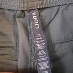 Vuori  Womens Olive Green Ripstop Edgy Streetwear Casual Wide Leg Pants Size S Photo 1